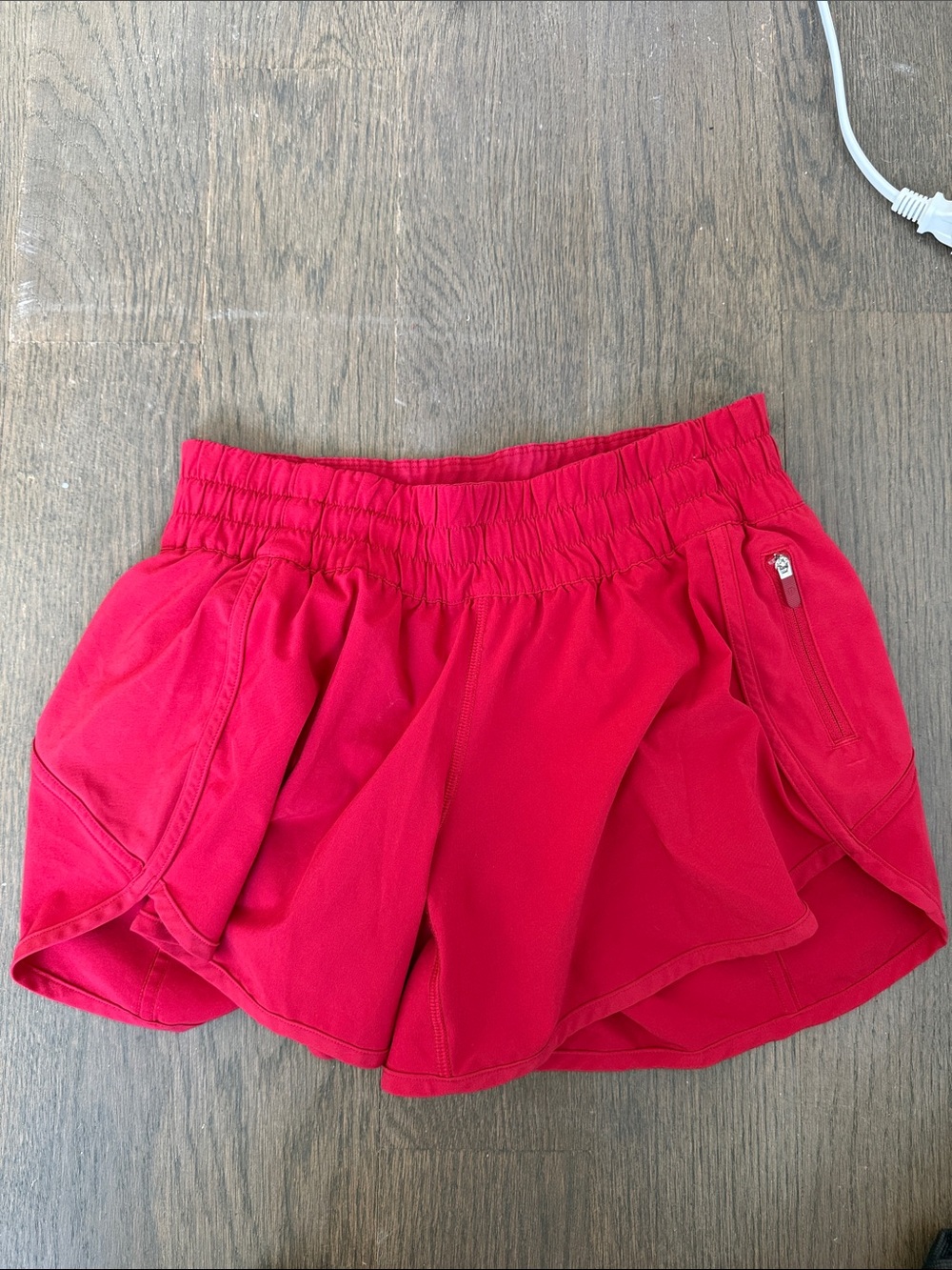 Lululemon Red Tracker Shorts